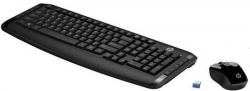 Клавиатура + мышь HP 300 USB беспроводная