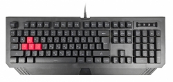 Клавиатура A4 Bloody B125 черный USB Multimedia Gamer LED