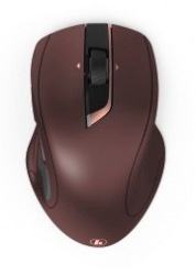 Мышь Hama MW-800 бордовый лазерная (2400dpi) беспроводная USB для ноутбука (7but)