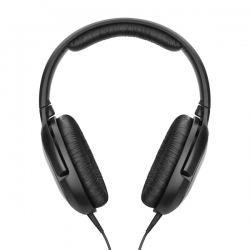 Наушники мониторы Sennheiser HD 206 3м черный/серебристый проводные (оголовье)