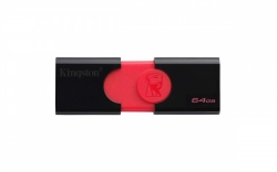 Флеш Диск Kingston 64Gb DataTraveler DT 106 DT106/64GB USB3.0 черный