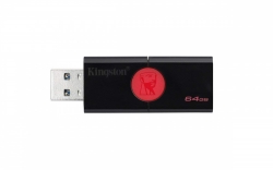 Флеш Диск Kingston 64Gb DataTraveler DT 106 DT106/64GB USB3.0 черный