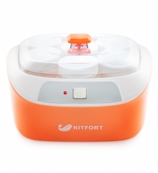 Йогуртница Kitfort КТ-2020 оранжевый
