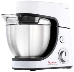 Кухонный комбайн Moulinex QA51AD10 серебристый/черный