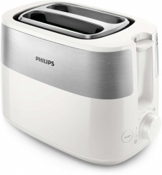 Тостер Philips HD2515 белый/стальной