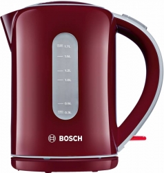 Чайник электрический Bosch TWK7604 бордовый