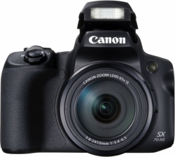 Фотоаппарат Canon PowerShot SX70 HS черный 20.3Mpix Zoom65x 3 4K SDXC CMOS 1x2.3 IS opt turLCD rotLCD VF 10fr/s RAW 29.97fr/s HDMI/WiFi/LP-E12
