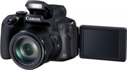 Фотоаппарат Canon PowerShot SX70 HS черный 20.3Mpix Zoom65x 3 4K SDXC CMOS 1x2.3 IS opt turLCD rotLCD VF 10fr/s RAW 29.97fr/s HDMI/WiFi/LP-E12