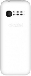 Мобильный телефон Alcatel 1066D белый моноблок 2Sim 1.8 128x160 Thread-X 0.08Mpix GSM900/1800 GSM1900 MP3 FM microSD max32Gb
