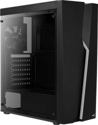 Корпус Aerocool Bolt A-BK-v1 черный без БП ATX 1x120mm 2xUSB2.0 1xUSB3.0 audio bott PSU