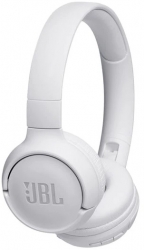 Гарнитура накладные JBL T500BT белый bluetooth