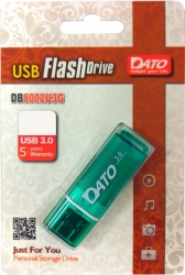 Флеш Диск Dato 16Gb DB8002U3G-16G USB3.0 зеленый