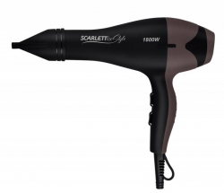 Фен Scarlett SC-HD70I51 черный/мокко