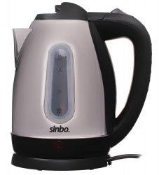 Чайник электрический Sinbo SK 8004 нержавеющая сталь/черный