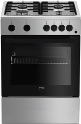 Плита Комбинированная Beko FFSS62010GS серебристый реш.эмаль