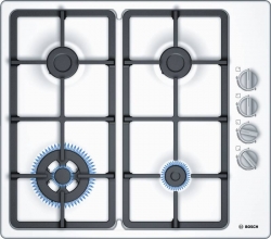 Газовая варочная поверхность Bosch PBH6C2B90R белый