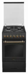 Плита Комбинированная Hansa FCMA58109 черный