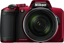 Фотоаппарат Nikon CoolPix B600 красный 16Mpix Zoom40x 3 1080p SDXC/SD/SDHC CMOS 1x2.3 1minF turLCD VF HDMI/WiFi