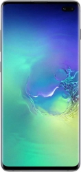 Смартфон Samsung SM-G975F Galaxy S10+ 128Gb 8Gb зеленый моноблок 3G 4G 2Sim 6.4 1440x2960 Android 9 16Mpix 802.11abgnac NFC GPS GSM900/1800 GSM1900 Pt