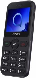 Мобильный телефон Alcatel 2019G серый моноблок 2.4 240x320 2Mpix GSM900/1800 GSM1900 max32Gb