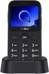 Мобильный телефон Alcatel 2019G серебристый моноблок 2.4 240x320 2Mpix GSM900/1800 GSM1900 max32Gb