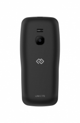 Мобильный телефон Digma C170 Linx черный моноблок 2Sim 1.77 128x160 0.08Mpix GSM900/1800 MP3 microSD max32Gb