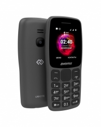 Мобильный телефон Digma C170 Linx графит моноблок 2Sim 1.77 128x160 0.08Mpix GSM900/1800 MP3 microSD max32Gb