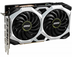 Видеокарта MSI PCI-E GTX 1660 Ti VENTUS XS 6G OC nVidia GeForce GTX 1660TI 6144Mb 192bit GDDR6 1536/12000/HDMIx1/DPx3/HDCP Ret