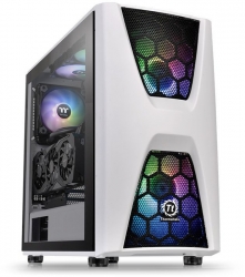 Корпус Thermaltake Commander C34 TG белый без БП ATX 2x120mm 1x200mm 2xUSB3.0 audio bott PSU