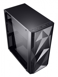 Корпус Formula F-3401 черный без БП ATX 3x120mm 2xUSB2.0 1xUSB3.0 audio bott PSU