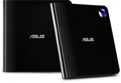 Привод Blu-Ray Asus SBW-06D5H-U/BLK/G/AS черный USB slim внешний RTL