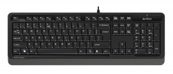 Клавиатура + мышь A4Tech Fstyler F1010 черный/серый