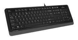 Клавиатура + мышь A4Tech Fstyler F1010 черный/серый