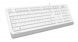 Клавиатура + мышь A4Tech Fstyler F1010 белый/серый