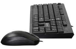 Клавиатура + мышь Oklick 640M черный