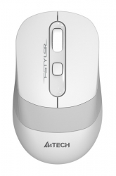 Мышь A4Tech FG10 белый/серый беспроводная 