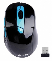 Мышь A4Tech G11-570FX черный/синий беспроводная