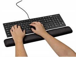 Коврик для мыши Hama Ergonomic черный
