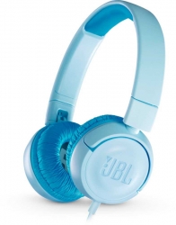 Наушники накладные JBL JR300 1м синий проводные (оголовье)