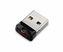 Флеш Диск Sandisk 32Gb Cruzer Fit SDCZ33-032G-G35 черный