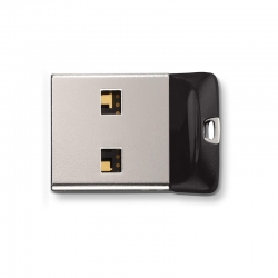 Флеш Диск Sandisk 32Gb Cruzer Fit SDCZ33-032G-G35 черный