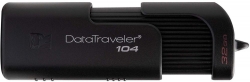 Флеш Диск Kingston 32Gb DataTraveler 104 DT104/32GB USB2.0 черный