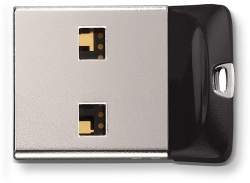 Флеш Диск Sandisk 16Gb Cruzer Fit SDCZ33-016G-G35 черный