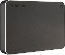 Жесткий диск Toshiba USB 3.0 4Tb HDTW240EB3CA Canvio Premium 2.5 темно-серый