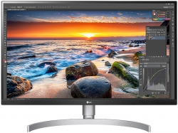 Монитор LG 27UL850-W черный