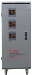 Стабилизатор напряжения Ресанта АСН-30000/3-Ц электронный трехфазный серый