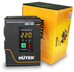 Стабилизатор напряжения Huter 400GS электронный однофазный серый