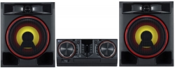 Минисистема LG CL65DK черный 950Вт/CD/CDRW/DVD/DVDRW/FM/USB/BT (в комплекте: диск 2000 песен)