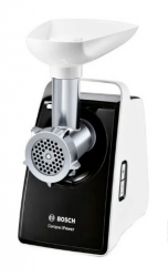 Мясорубка Bosch MFW3X17B черный/белый