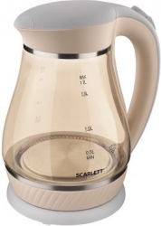Чайник электрический Scarlett SC-EK27G83 бежевый